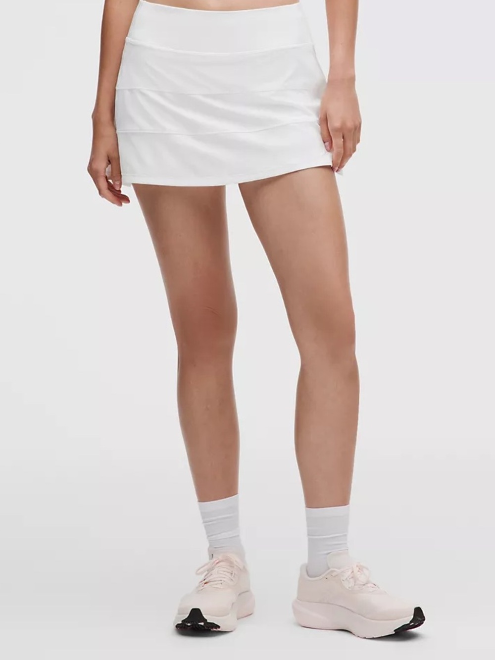 lululemon athletica White Athletic Skort with Inner Liner